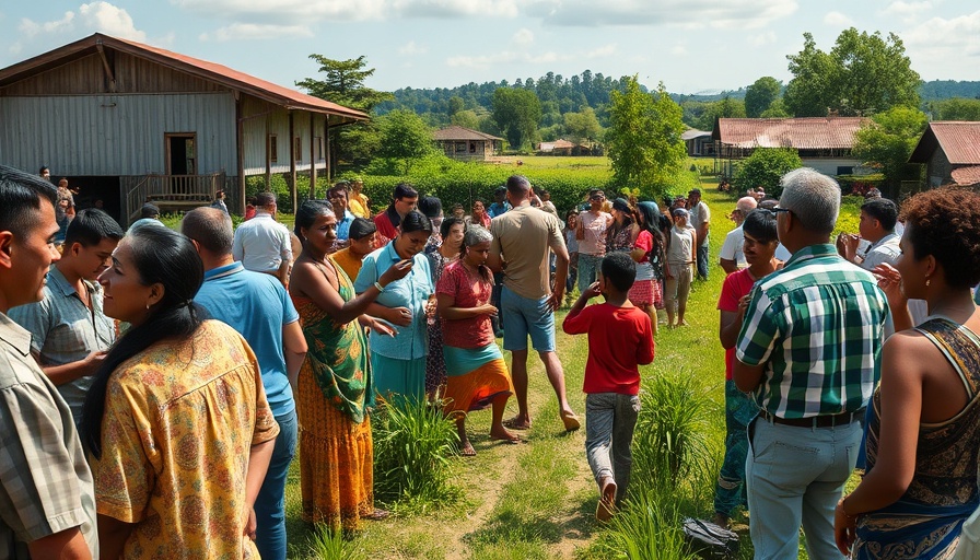 Rural Placemaking Initiative Vincennes community gathering in countryside