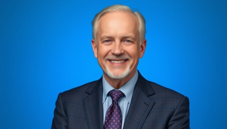 Indiana Business News: Professional portrait of a businessman smiling.