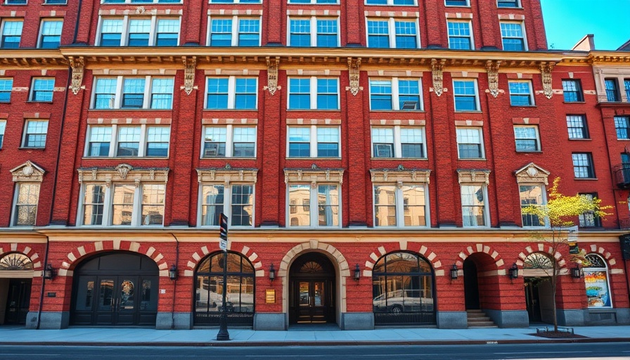 Historic brick building in Indiana's Tech and Talent District.