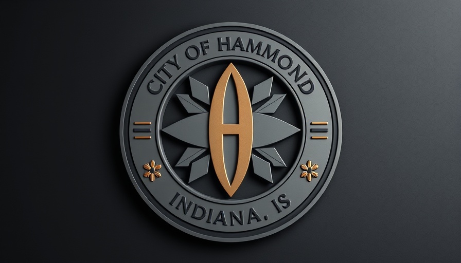 City of Hammond Indiana emblem, Federated Metals Superfund Project Hammond.