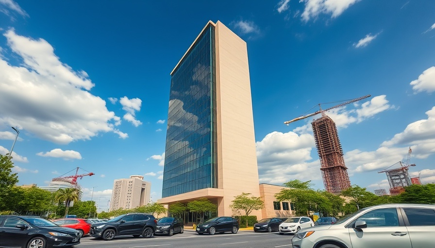 Modern building in Indiana under development, Indiana Business News.