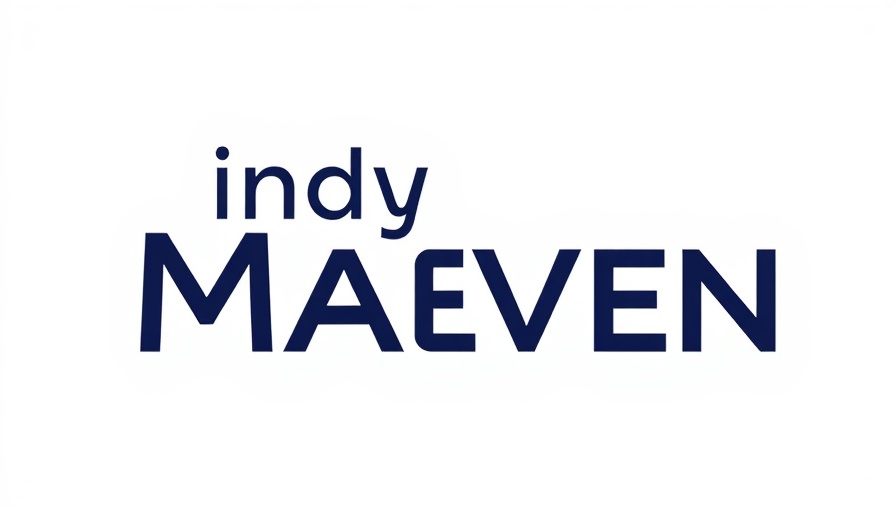 Stylized Indy Maven logo representing wellness and community legacy.