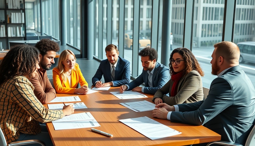 Discussion on Indiana immigration enforcement agreements at a conference table.