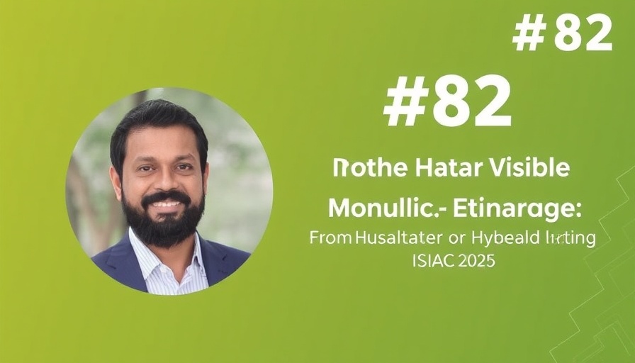 #82 - Vinod Kumar Sekar: From Healthcare to Hyderabad: Hosting ISIAC 2025
