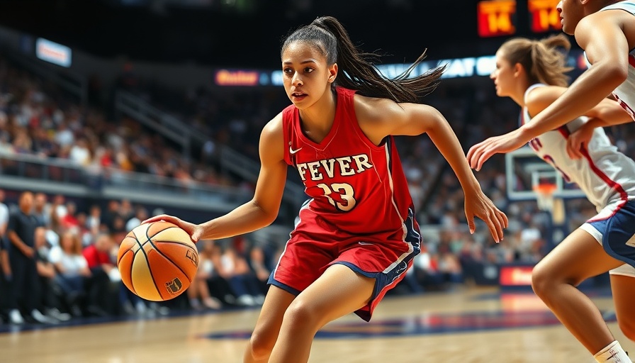 Indiana Fever winning streak in intense basketball action.