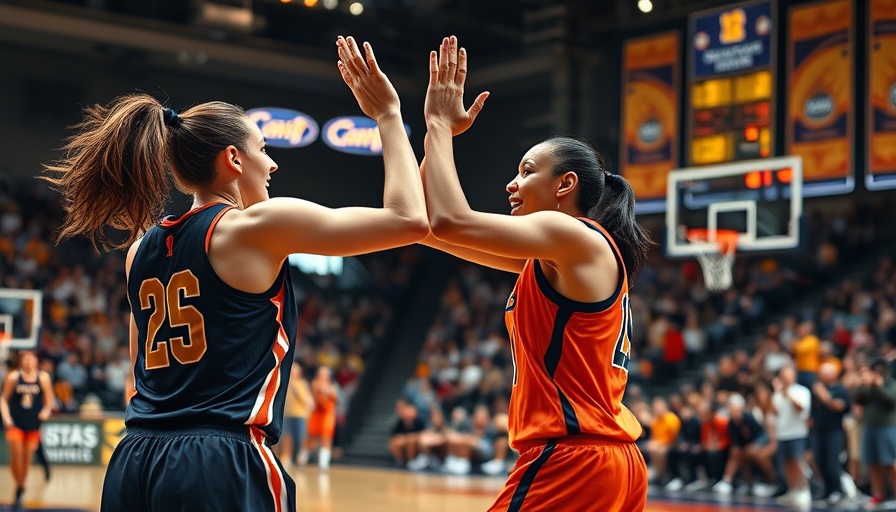 Indiana Fever players celebrating a dominant win over Sky.