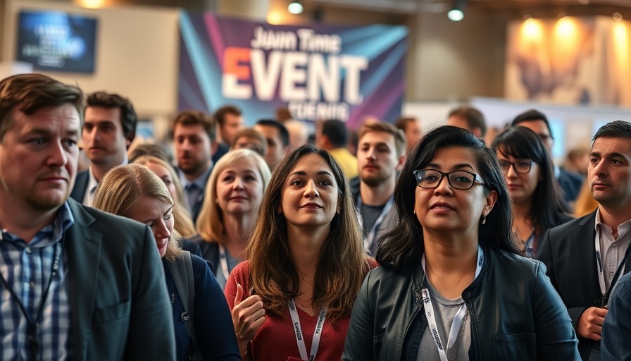 Diverse attendees at 2025 Small Business Convention Gary event.