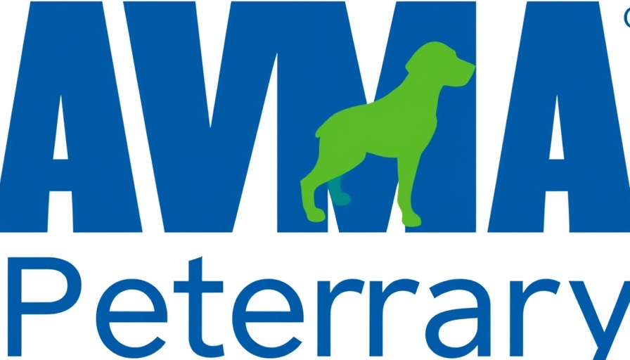 AVMA logo with green veterinary symbol