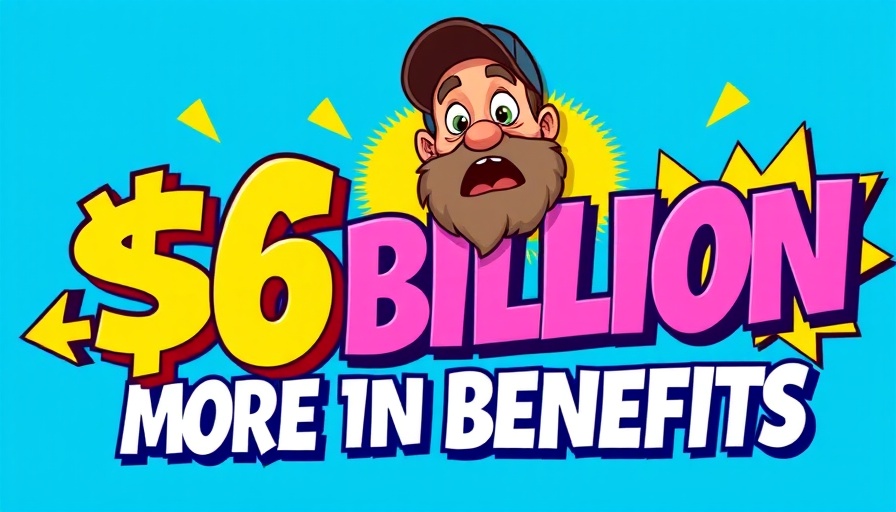 Animated design highlighting $6 billion increase in VA education benefits for veterans.