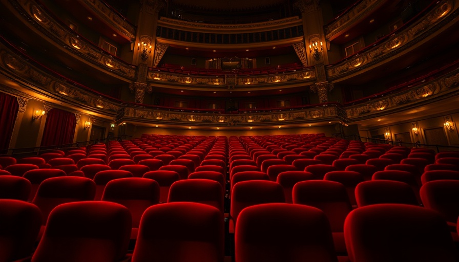 Luxurious theater interior showcasing Kennedy Center.