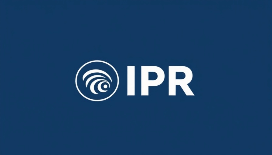 NPR logo illustration in minimalist style, deep blue theme.