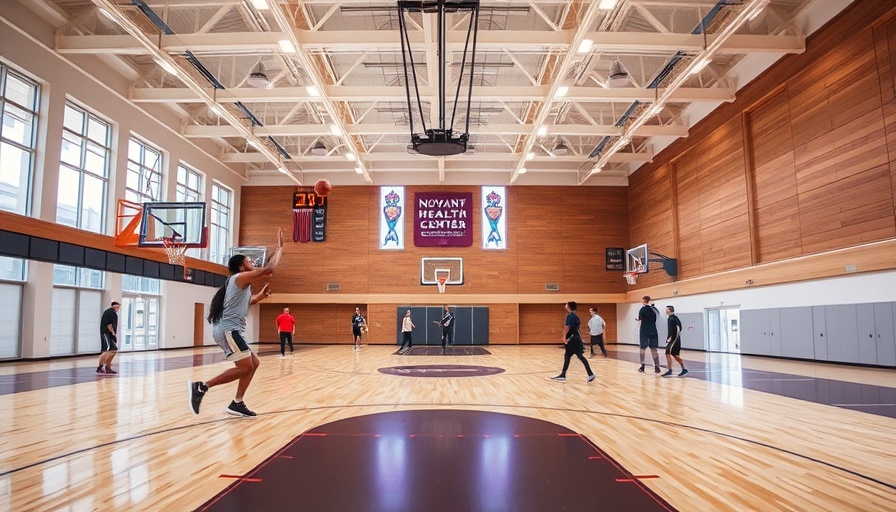 Charlotte NC health and wellness events 2025, vibrant basketball court.