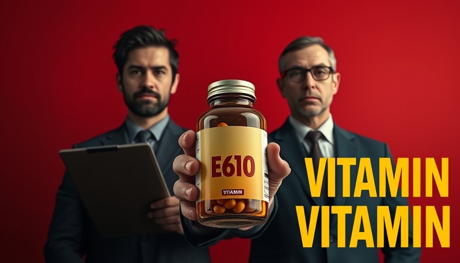 Mysterious vitamin bottle labeled blacklisted with serious individuals.