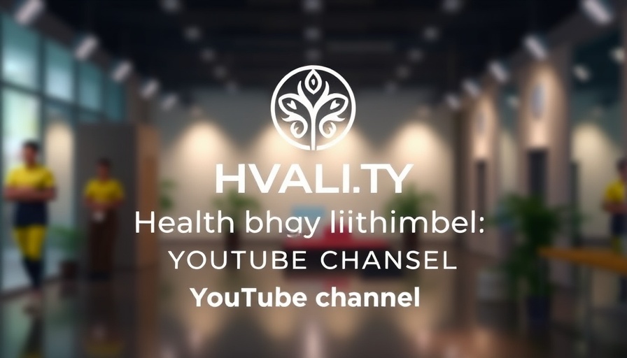 Stylish branded graphic for Achieving and maintaining a healthy weight, promoting a YouTube channel.