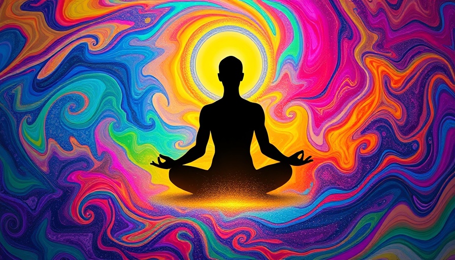 Mindfulness meditation practices abstract art depicting zen.