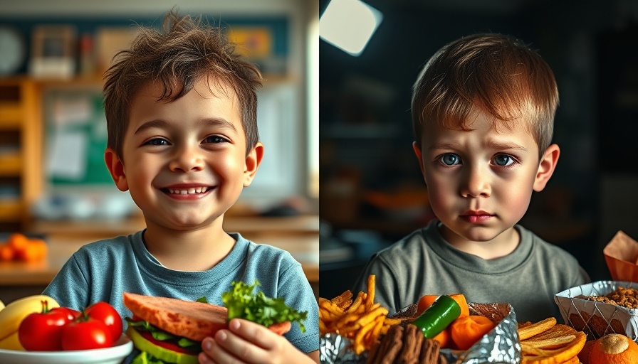 Nutritional Roots of ADHD: contrasting healthy and junk food impact on children.