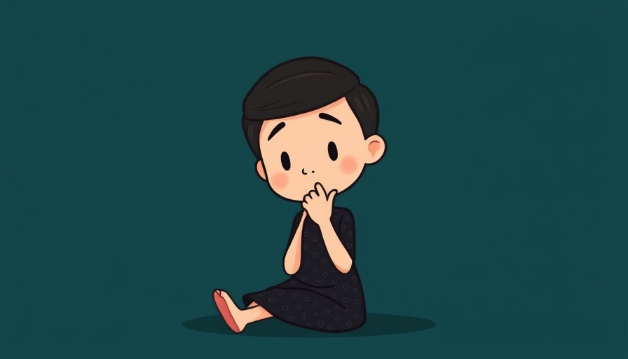 Mindfulness meditation practices for reducing anxiety, illustrated person in calm reflection.