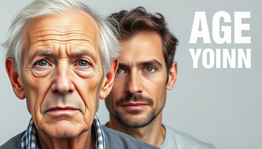 Best Food for Aging Skin: Age-defying transformation concept.