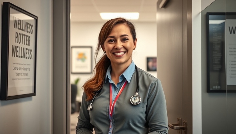 Wellness officer in office representing latest developments in mental health and wellness news.