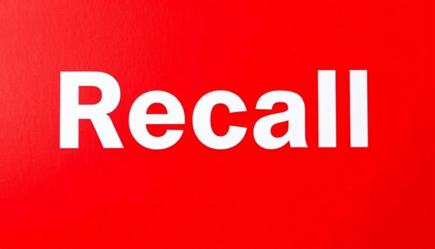 Bold recall notice text on red background for Nature’s Own Pet Chews Bully Bites Recall.
