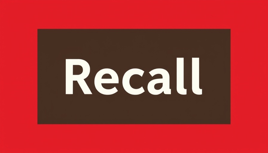 Foodynamics Pet Treat Recall alert with bold 'Recall' text on red background.