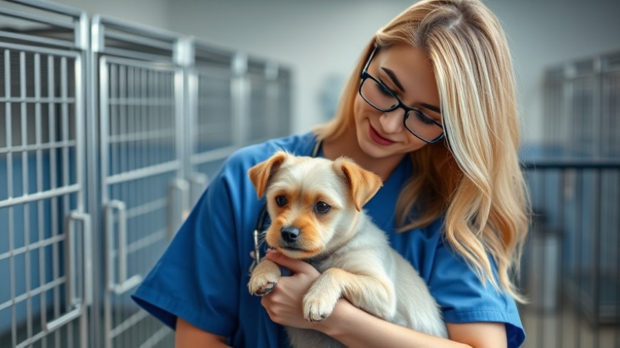 Veterinarian examining dog for Canine Parainfluenza Symptoms and Treatment.