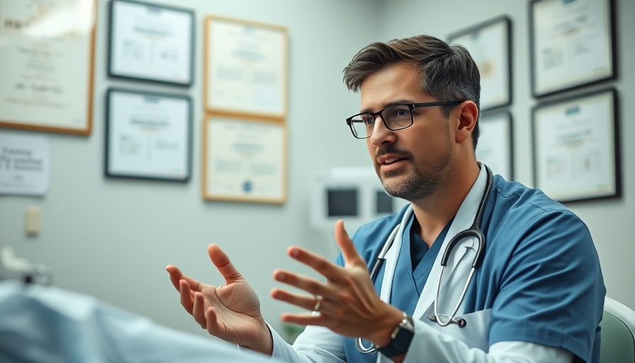 Professional discussing Inject Dutasteride for Hair Loss treatment indoors.