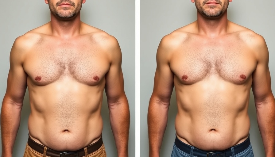 OCCULT gynecomastia surgery recovery shown in before and after.