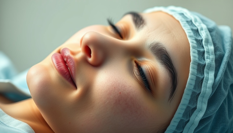 Person resting post-surgery, related to KPOP beauty standards.