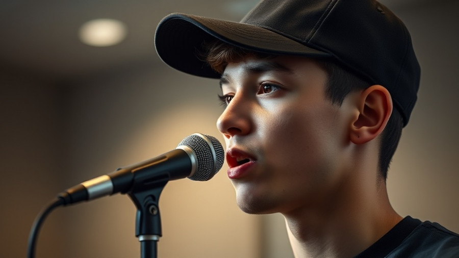 Feeling Confident Is Key with a focused young man speaking.