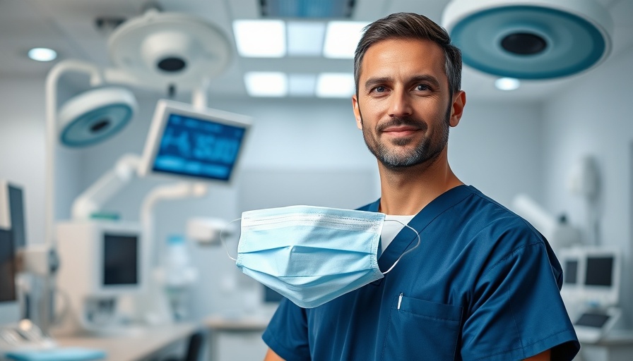 Surgeon preparing in modern medical office, Motiva Implants