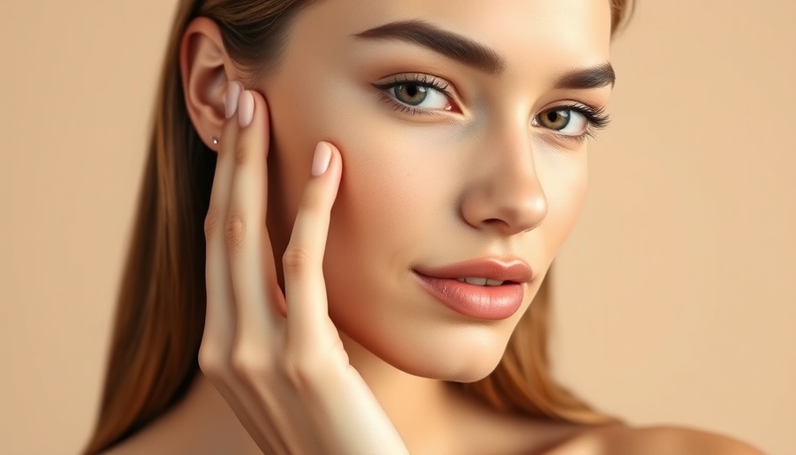 Close-up of smooth-skinned woman related to Semaglutide benefits