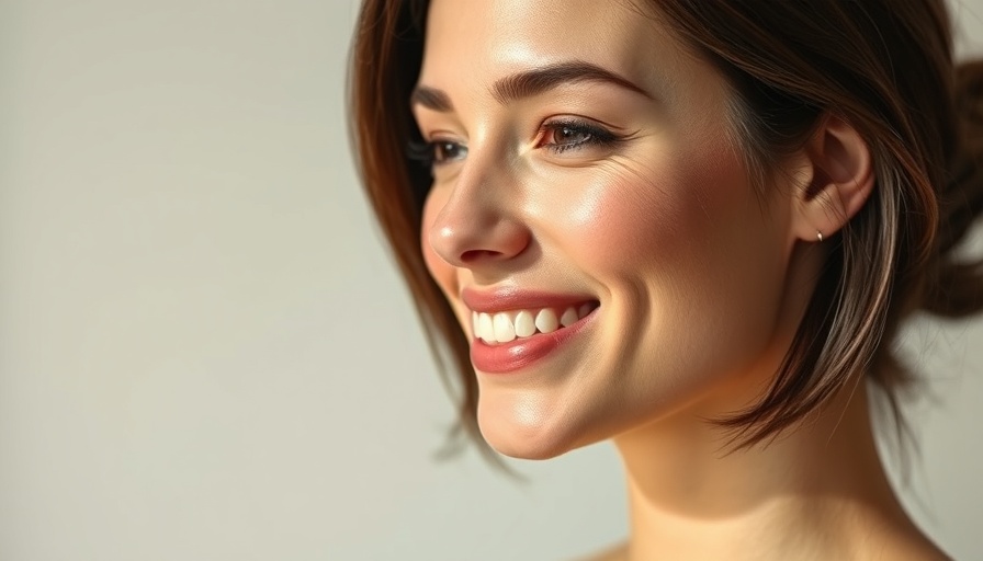 Skinvive treatment results: Woman with glowing skin