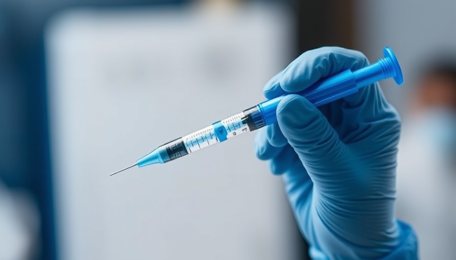Injection pen used for facial volume loss treatment.