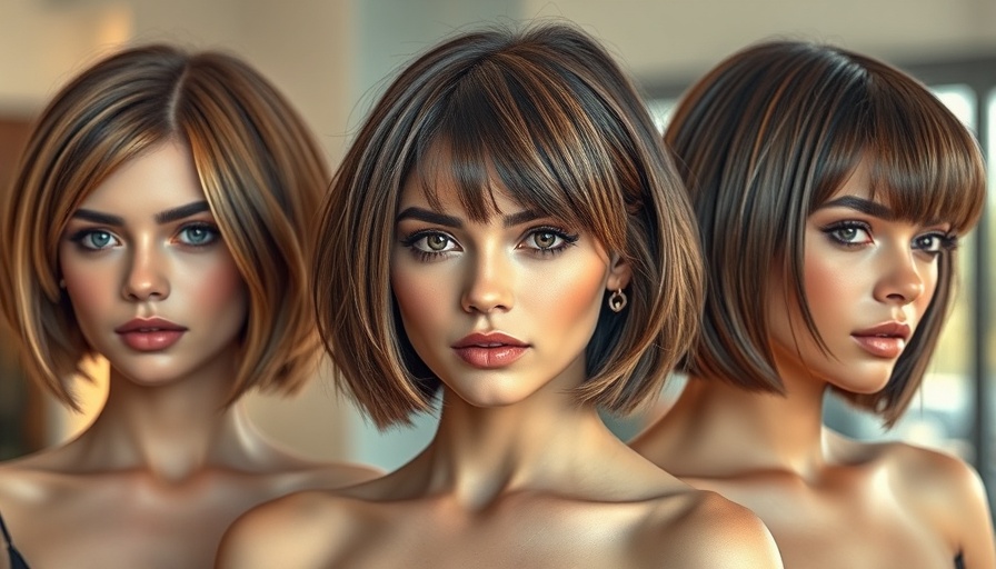 Trendy bob haircuts for 2025 showcasing elegance and confidence.