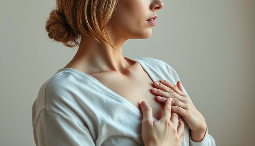 Woman after breast reduction surgery, considering what size qualifies for breast reduction.