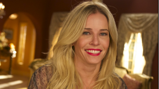 Chelsea Handler smiling at camera