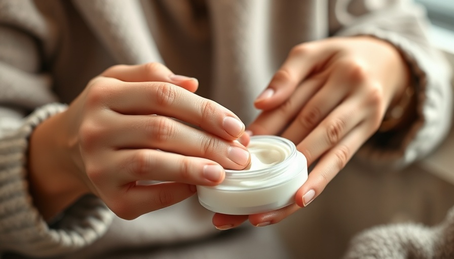 Hands applying cream, representing best retinol serums.
