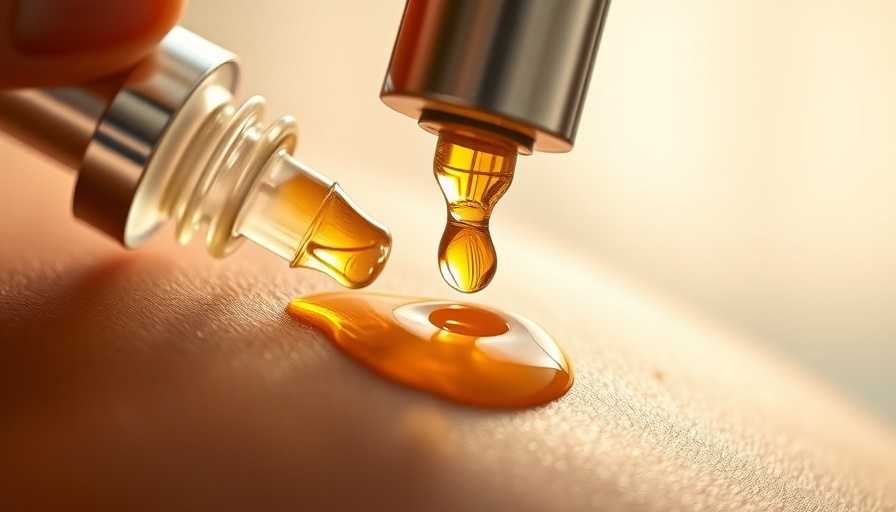 Skincare oil dropper applying on skin, highlighting overhyped skincare ingredients.