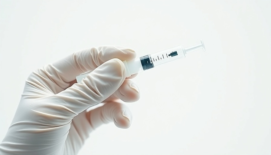 Close-up of syringe for K-Beauty Wrinkle Relaxer Letybo.