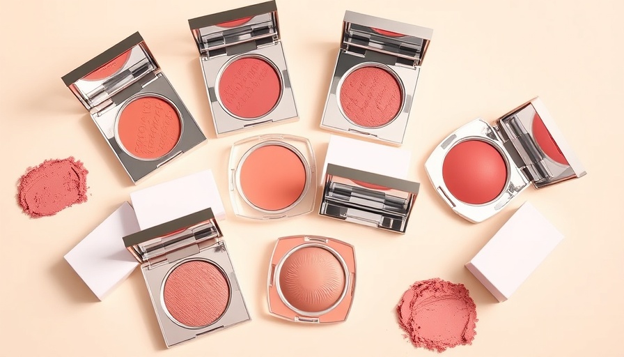 Elegant blush duos showcasing the latest trend