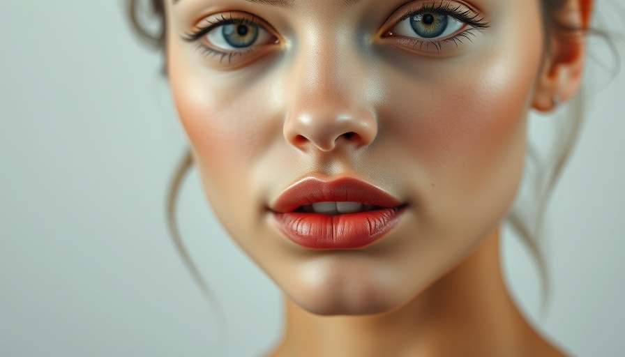 Glossy lips close-up showcasing e.l.f. Glow Reviver Lip Oil effect.