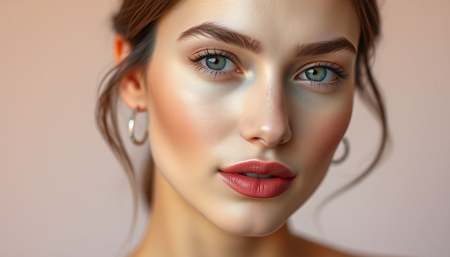 Portrait of young woman showcasing flawless look, facelifts in young adults theme.