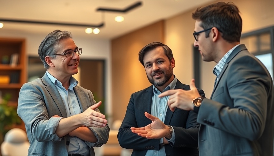 Professional discussing ideal lip proportions in a modern interior setting.
