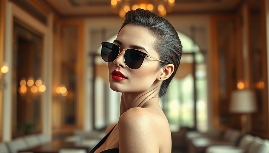 Elegant woman with slicked back hair using hack for slicking back hair indoors.