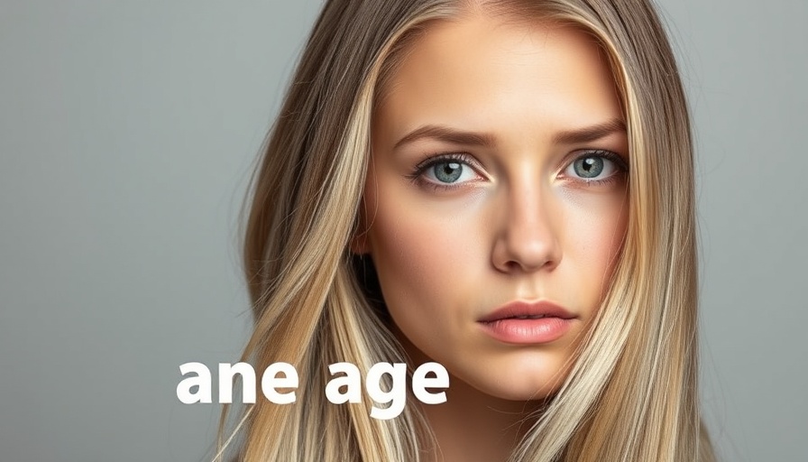 Gen Z aging compared to millennials, with young woman's serious expression.