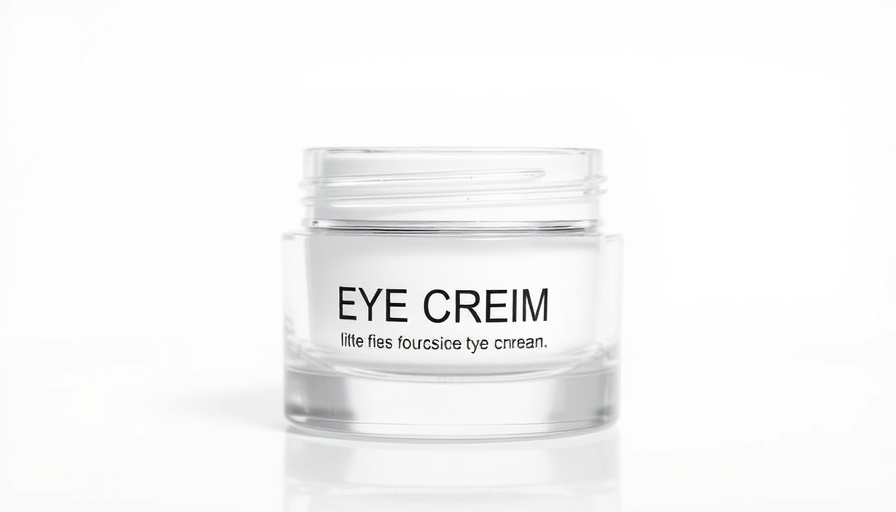Sleek eye cream jar for best eye cream treatments for bags for men.