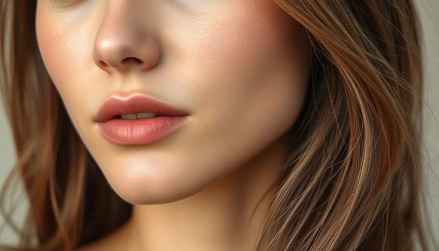 Close-up photo of vibrant skin, highlighting a smooth, healthy complexion.