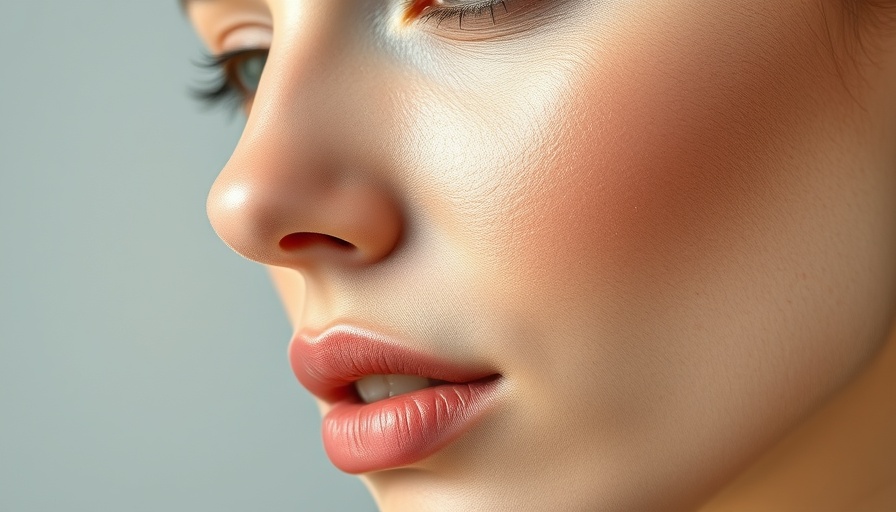 Close-up of radiant complexion highlighting Salmon Sperm Extract benefits.
