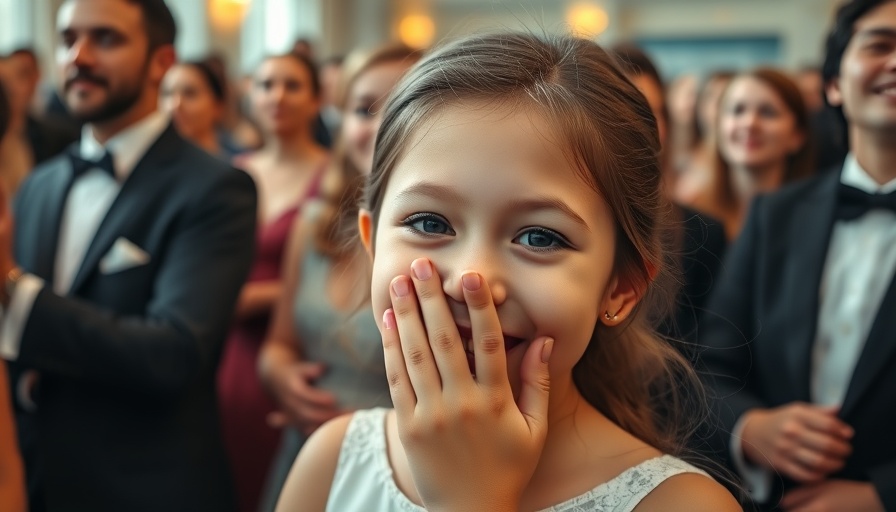 Princess Charlotte nail polish trend: young girl smiling with pink nails.